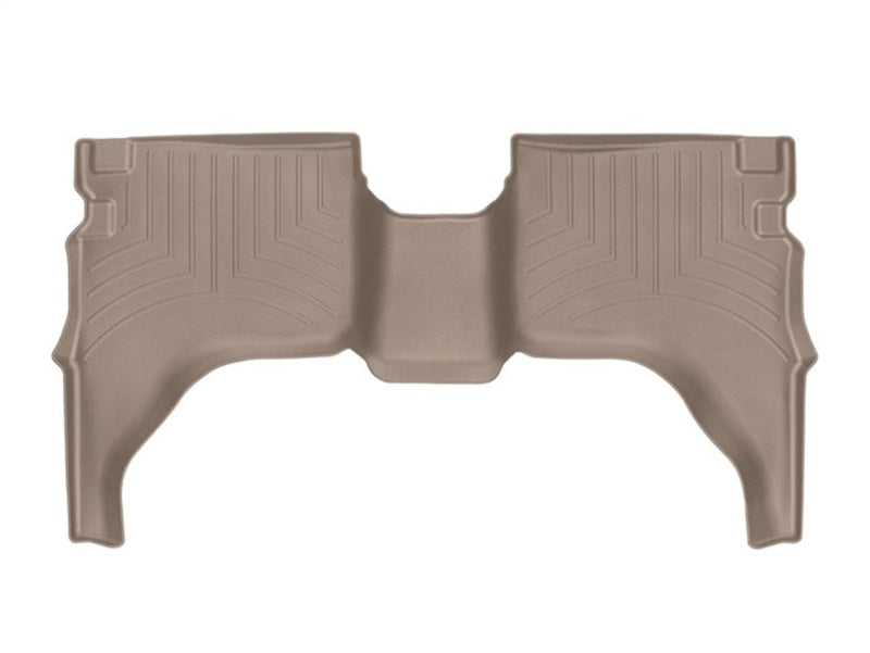 WeatherTech 01-04 Toyota Tacoma Rear FloorLiner - Tan (Double Cab)