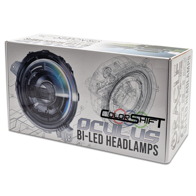 Oracle Oculus Bi-LED Projector Headlights for Jeep JL/Gladiator JT - w/ BC1 Controller SEE WARRANTY