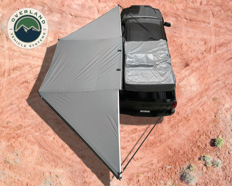 Nomadic Awning 270 Degree - Passenger Side Dark Gray Awning Overland Vehicle Systems