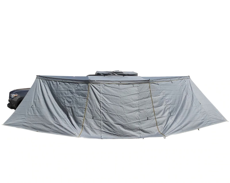 Nomadic Awning 270 Degree - Passenger Side Dark Gray Awning Overland Vehicle Systems