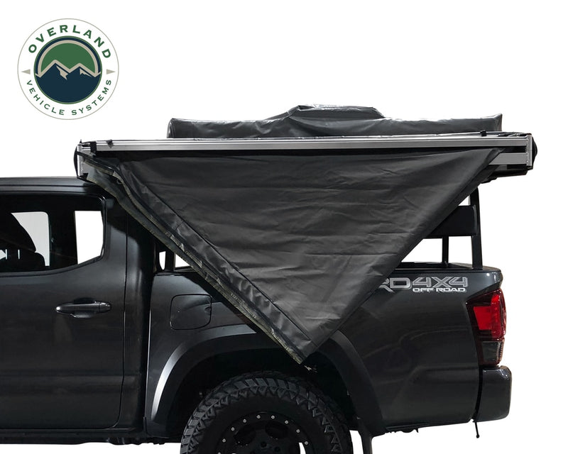 Nomadic Awning 270 Degree - Passenger Side Dark Gray Awning Overland Vehicle Systems