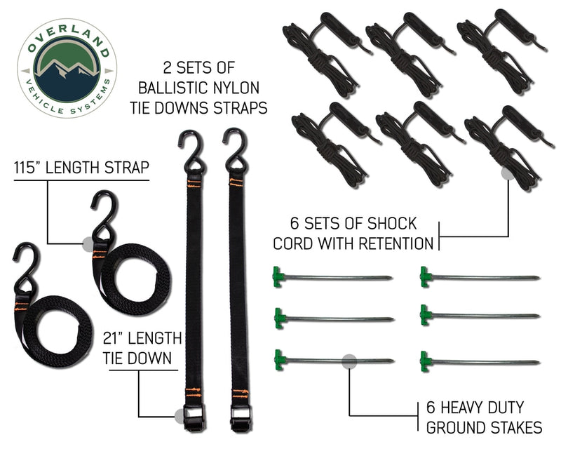 Shop OVS Nomadic Awning 180 Degree Freestanding Overland Vehicle Systems