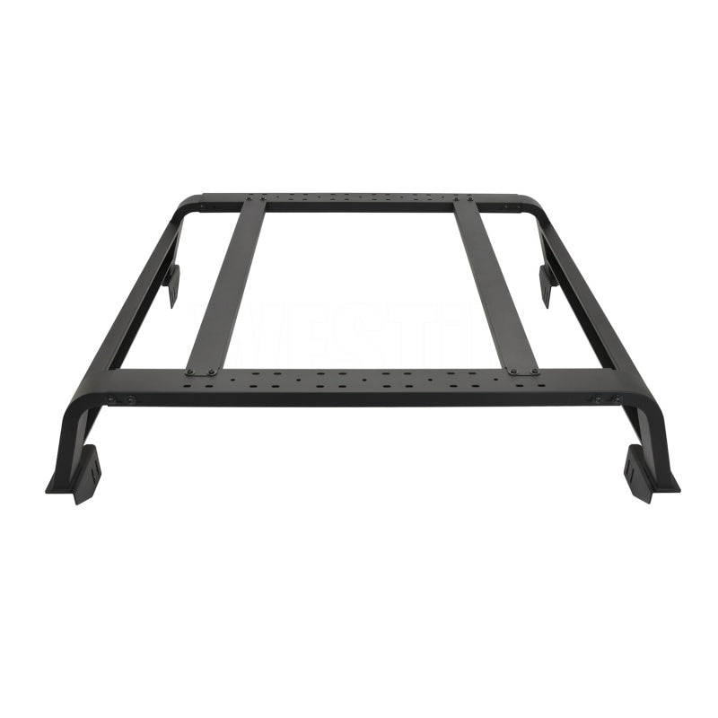 Westin 05-21 Toyota Tacoma 5ft Bed Overland Cargo Rack - Textured Black