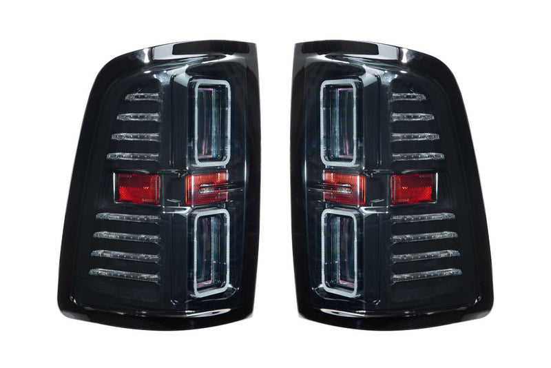 Morimoto XB LED Taillights Fits Dodge Ram 1500 2019+, Plug and Play Smoked Taillight Assemblies (LF519)