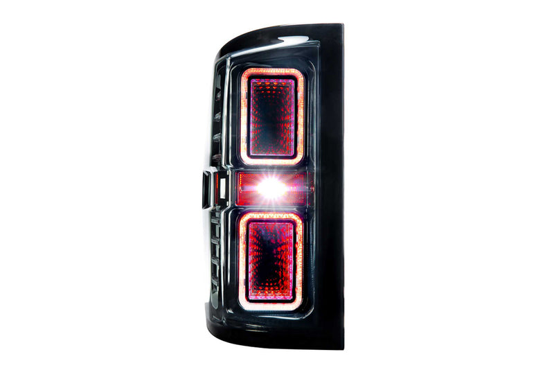 Morimoto XB LED Taillights Fits Dodge Ram 1500 2019+, Plug and Play Smoked Taillight Assemblies (LF519)