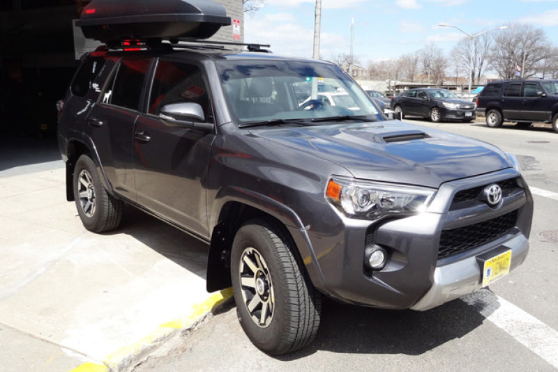 Rally Armor 12-20 Toyota 4Runner Black UR Mud Flap w/ Red Logo