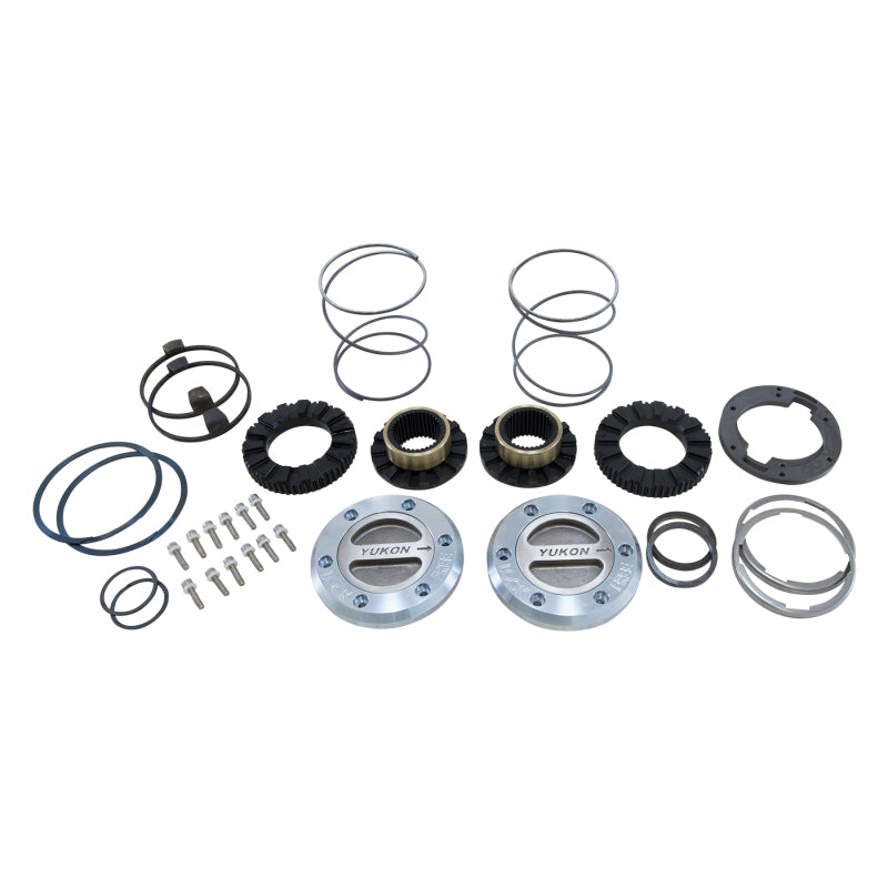 Yukon Hardcore Locking Hub Set for 00-08 Dodge 1-Ton Front w/Spin Free Kit