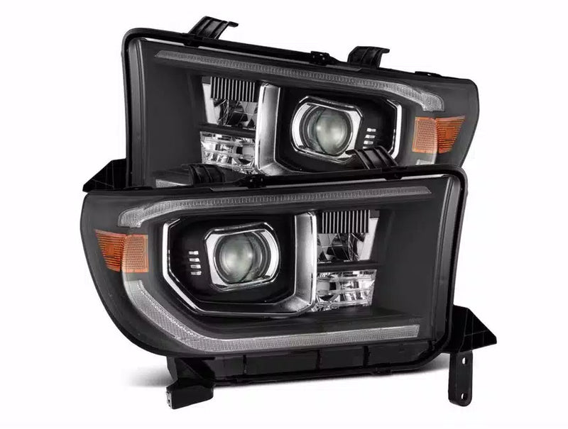 AlphaRex 07-13 Toyota Tundra/08-17 Toyota Sequoia G2 PRO-Series Projector Headlights Alpha-Black