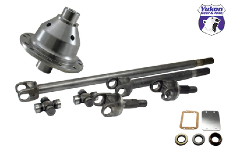 Yukon Gear 30 Spline 4340 Chrome-Moly Axle & Grizzly Locker Kit For Jeep TJ / XJ / YJ & Zj