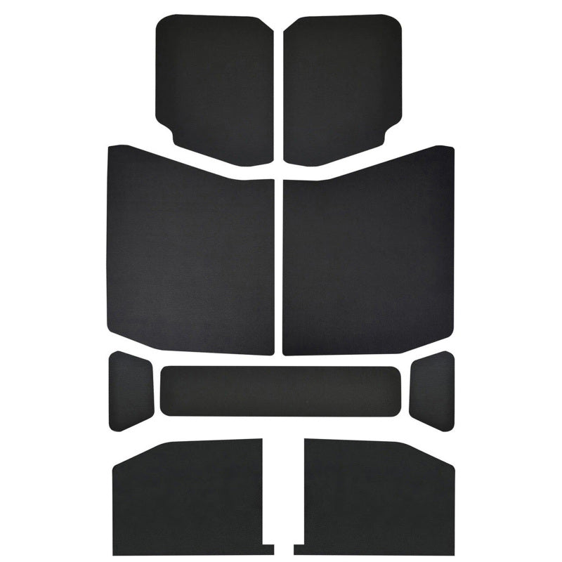 DEI 18-23 Jeep Wrangler JL 4-Door Boom Mat Headliner - 9 Piece - Black