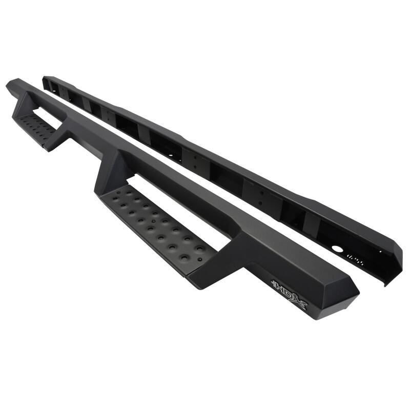 Westin/HDX 17-18 Ford F-150 SuperCrew Drop Nerf Step Bars - Textured Black