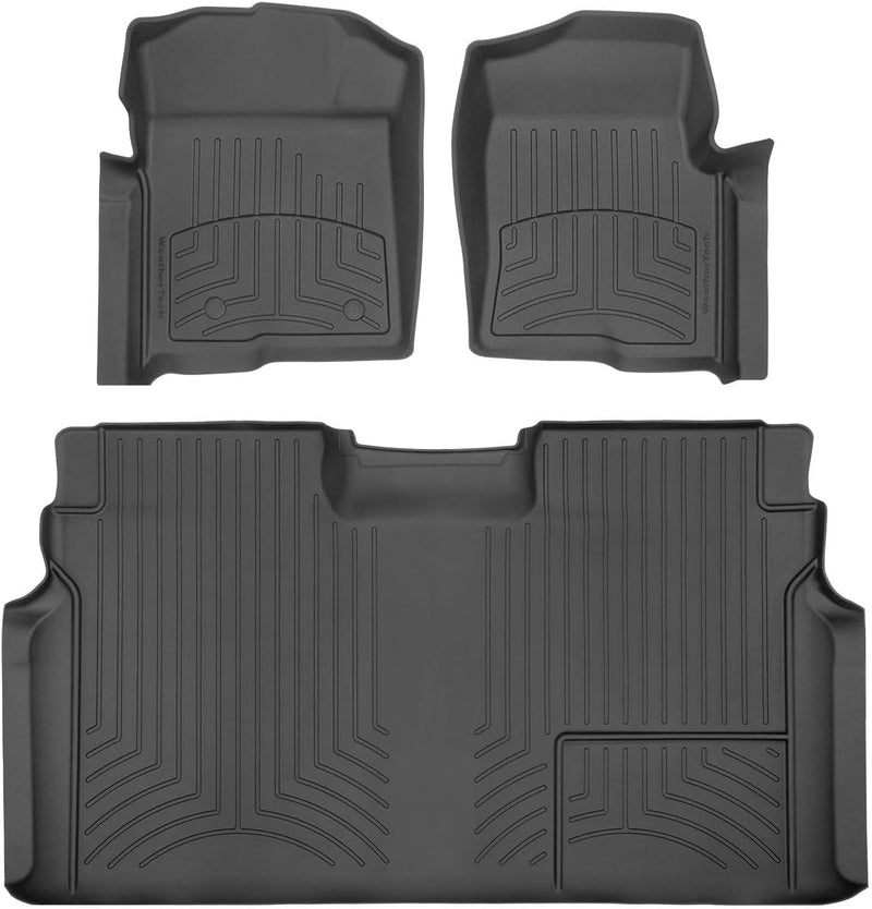 WeatherTech 2010 Ford F-150 Front and Rear FloorLiner HP - Black