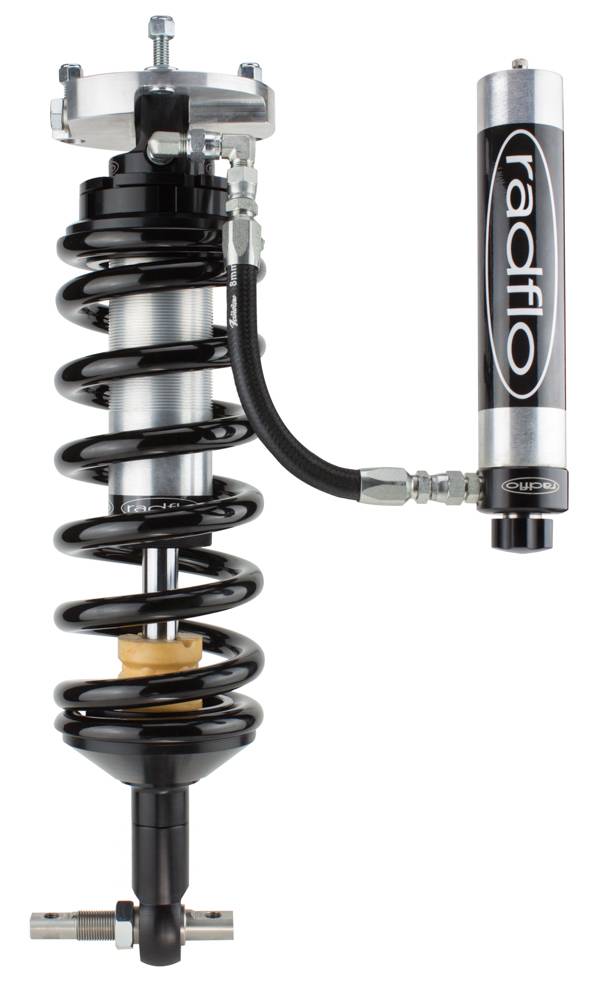 2.5 Inch Front Coil-Over Shocks for 2015-Present Ford F150 4WD OE Replacement W/Remote Reservoir Radflo