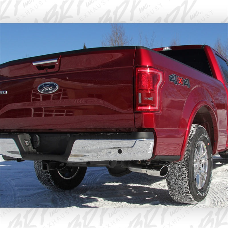 MBRP 2015 Ford F-150 5.0L 3in Cat Back Single Side Exit T409 Exhaust System