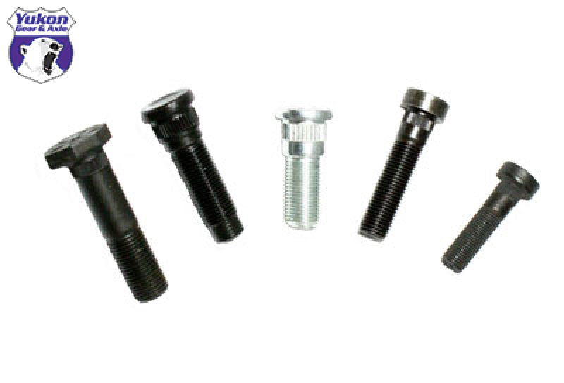 Yukon Gear Model 20 & Model 35 Axle Stud 1/2in-20 X 1.625 Length / 0.620in Dia. Knurl