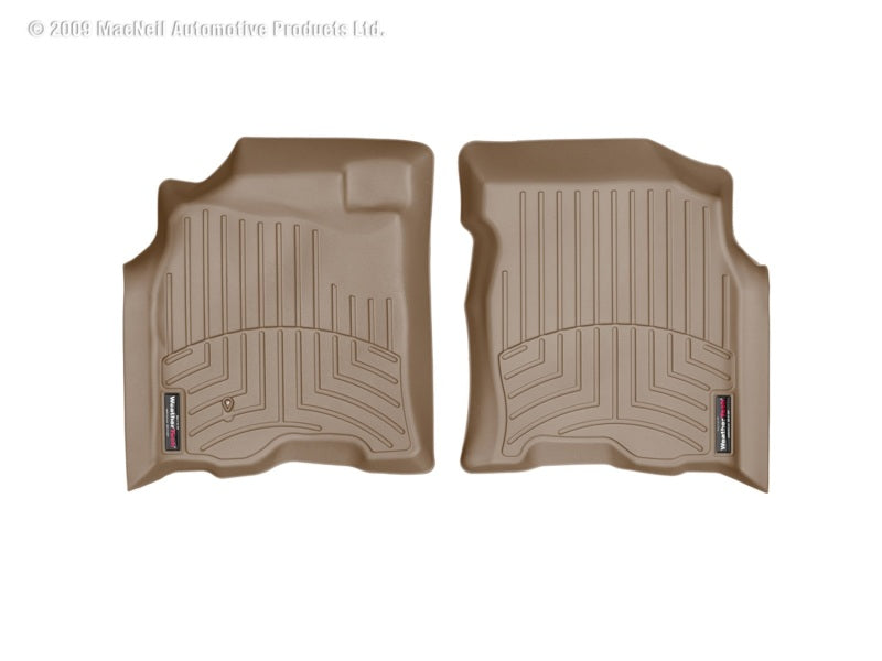 WeatherTech 04-06 Toyota Tundra Double Cab Front FloorLiner - Tan