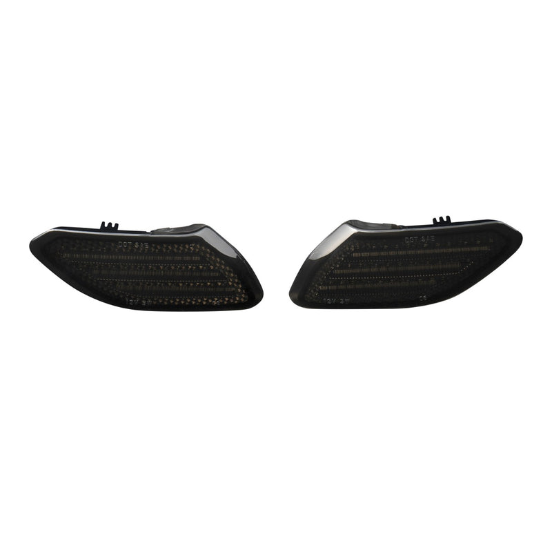 2018-2024 Jeep JL Wrangler LED Sidemarkers Pair, Clear Form Lighting