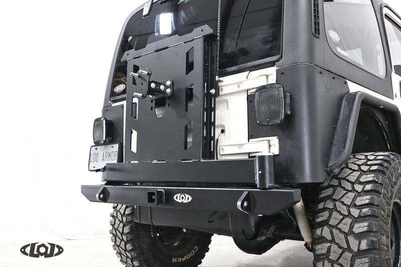 LoD Offroad TJ/LJ/YJ Destroyer Expedition Series Rear Bumper w/Tire Carrier