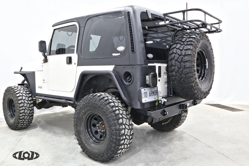 LoD Offroad TJ/LJ/YJ Destroyer Expedition Series Rear Bumper w/Tire Carrier