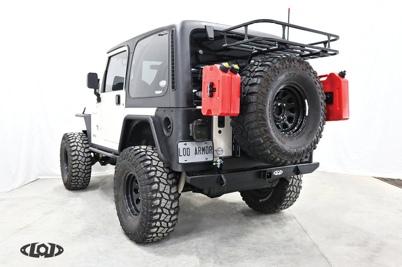 LoD Offroad TJ/LJ/YJ Destroyer Expedition Series Rear Bumper w/Tire Carrier