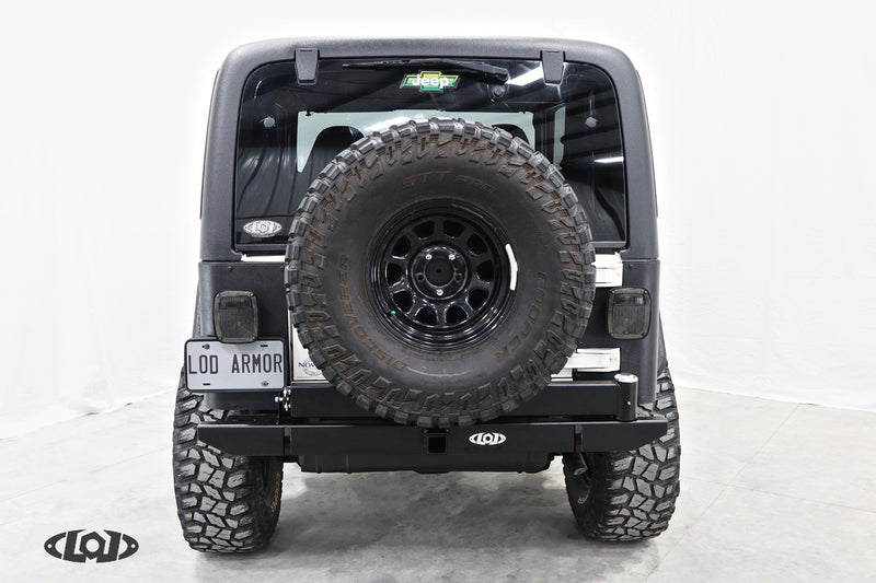 LoD Offroad TJ/LJ/YJ Destroyer Expedition Series Rear Bumper w/Tire Carrier