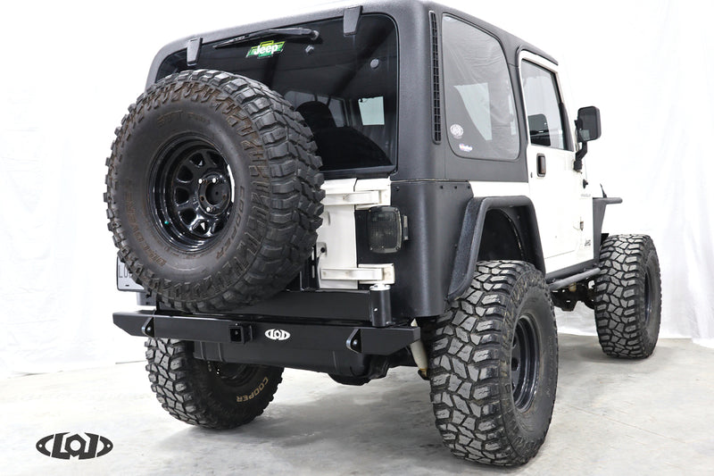 LoD Offroad TJ/LJ/YJ Destroyer Expedition Series Rear Bumper w/Tire Carrier