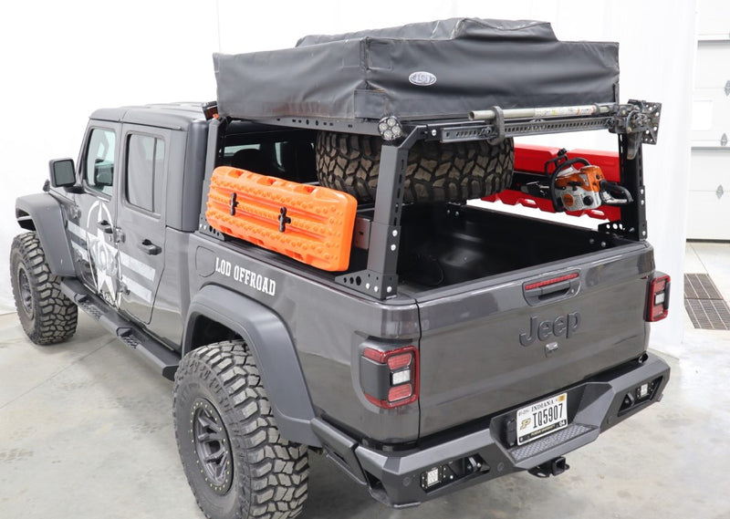 LOD OFFROAD JT Black Ops Bed Rack