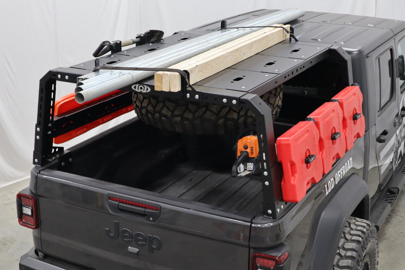 LOD OFFROAD JT Black Ops Bed Rack