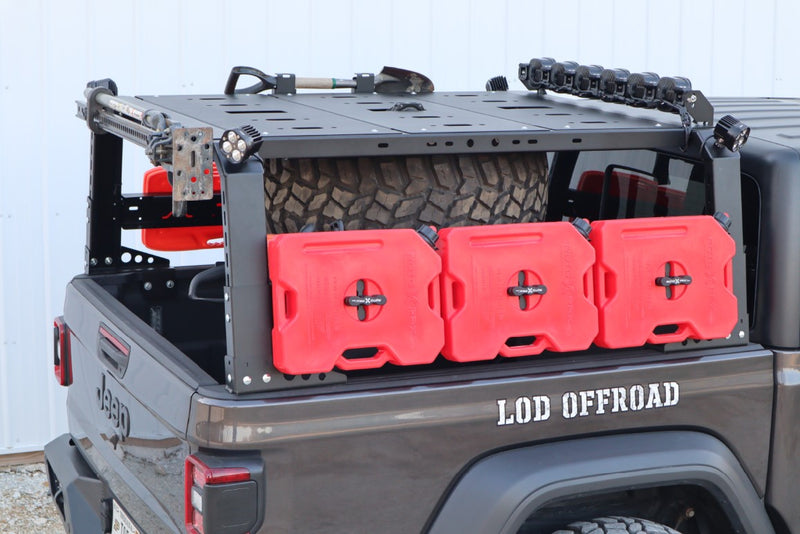 LOD OFFROAD JT Black Ops Bed Rack