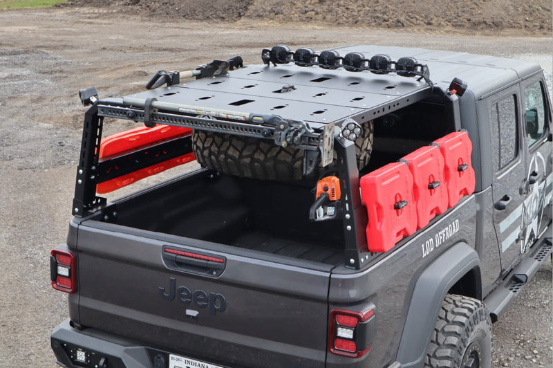 LOD OFFROAD JT Black Ops Bed Rack