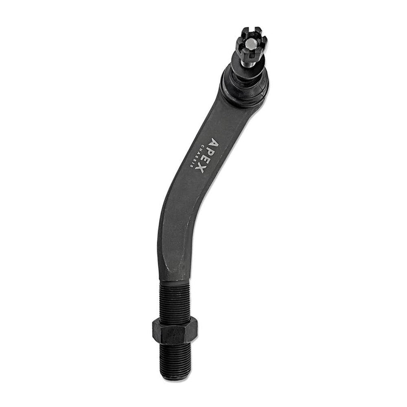 Apex Chassis Heavy Duty Tie Rod & Drag Link Assembly in Black Anodized Aluminum Fits:  07-18 Jeep Wrangler JK JKU Rubicon Sahara Sport. Note this FLIP kit fits vehicles with a lift exceeding 3.5 inches. This kit requires drilling the knuckle.