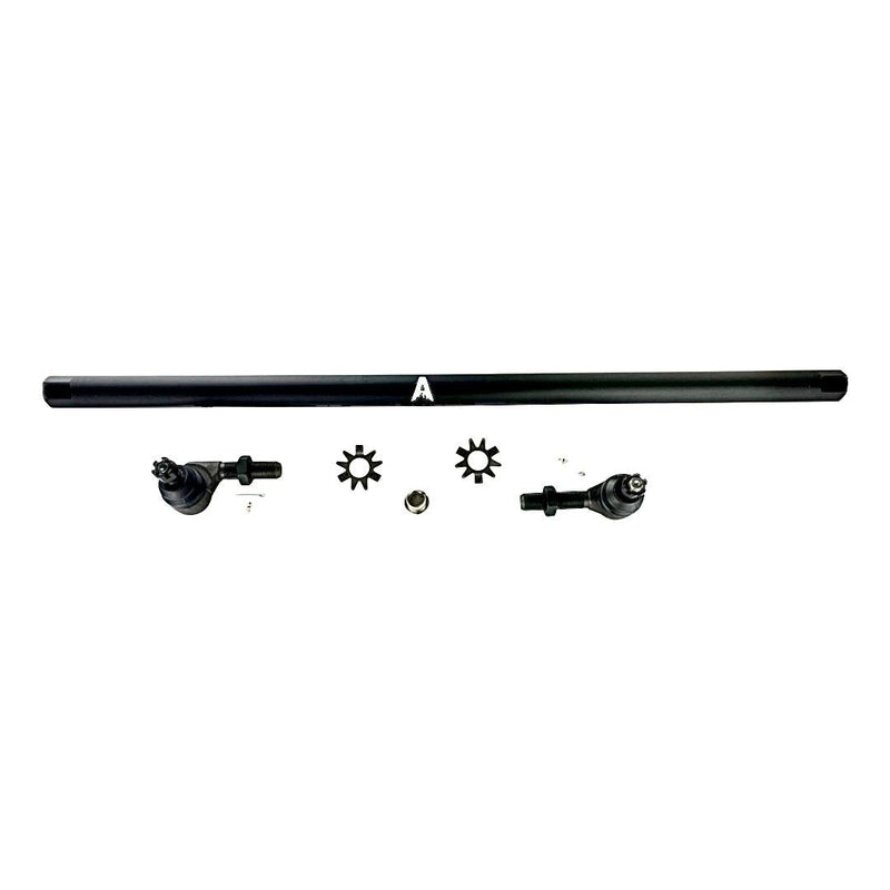 Jeep Wrangler JK - 1 Ton Drag Link Kit - Black Aluminum - Yes Flip Apex Chassis