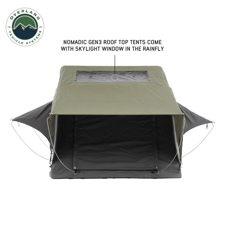 Nomadic 4 Extended Roof Top Tent  Overland Vehicle Systems