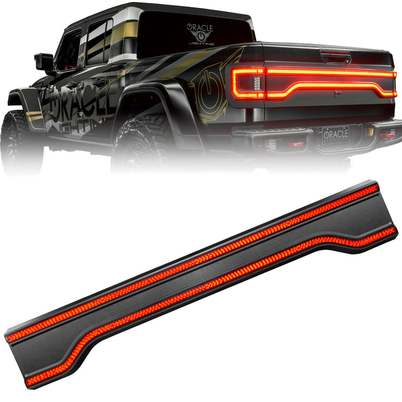 Oracle 20-23 Jeep Gladiator Racetrack Style LED Tail Gate Light - Tinted