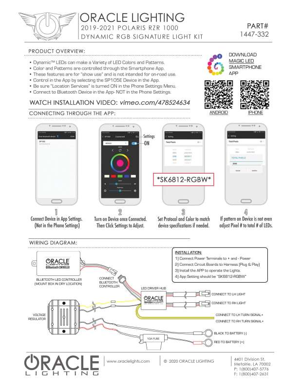 Installation Instructions