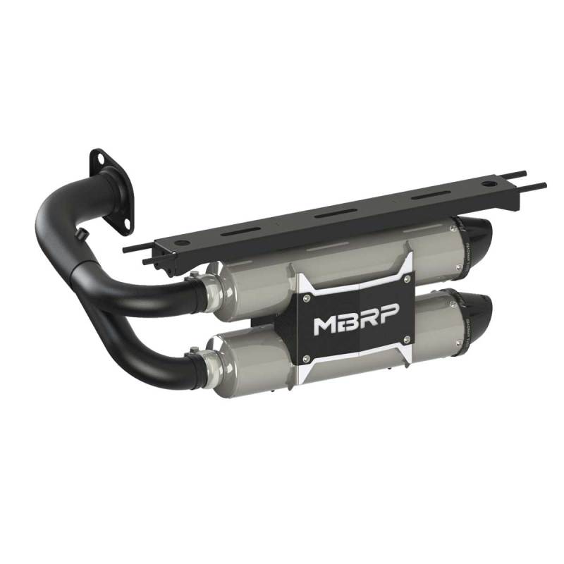 MBRP 19-20 Honda Talon Dual Slip-On Exhaust System w/Performance Muffler