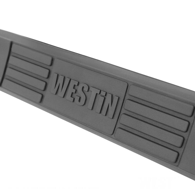 Westin 1999-2013 Chevy Silverado 1500 Crew Cab E-Series 3 Nerf Step Bars - Black