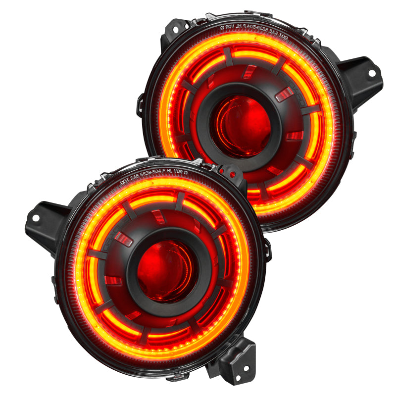 Oracle Oculus Bi-LED Projector Headlights for Jeep JL/Gladiator JT - w/ Simple Cntrl SEE WARRANTY