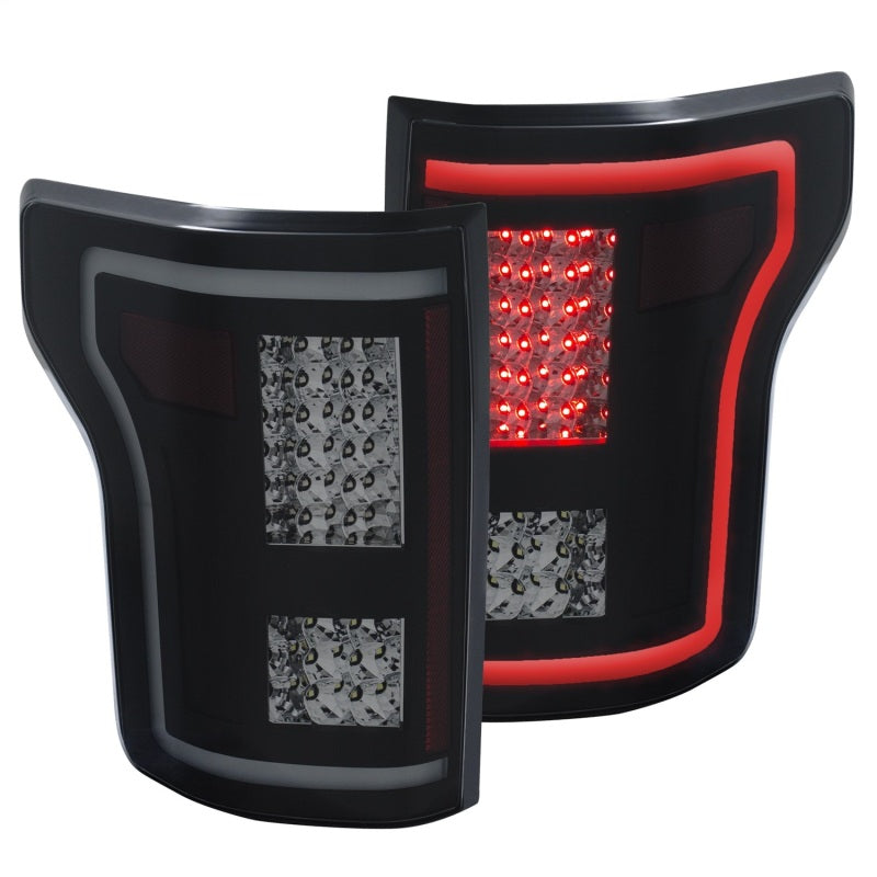 ANZO 2015-2017 Ford F-150 LED Taillights Smoke