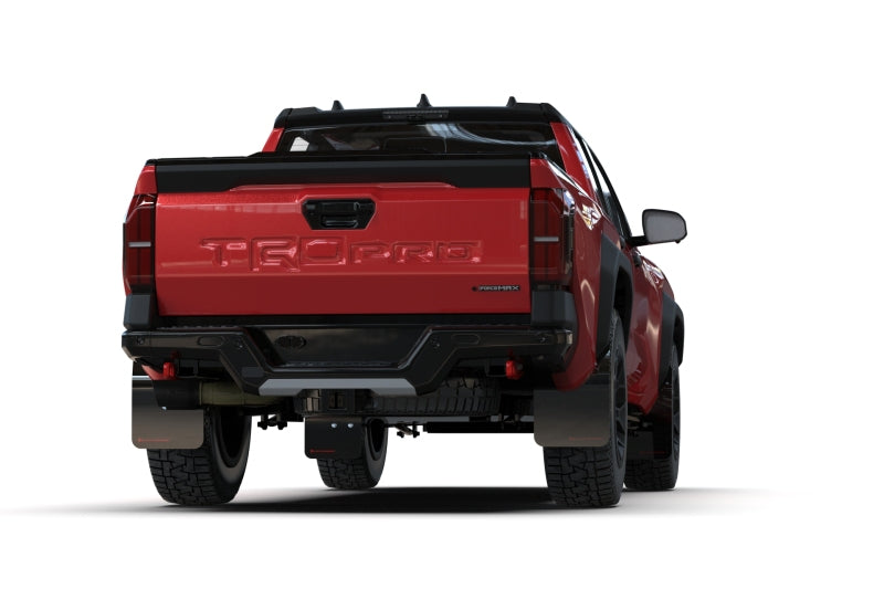 Rally Armor 2024 Toyota Tacoma Black UR Mud Flap w/ Metallic Black Logo