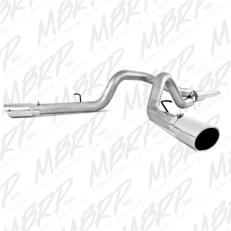 MBRP 1999-2004 Ford F-250/350 V-10 Cat Back 4 Dual Split Side