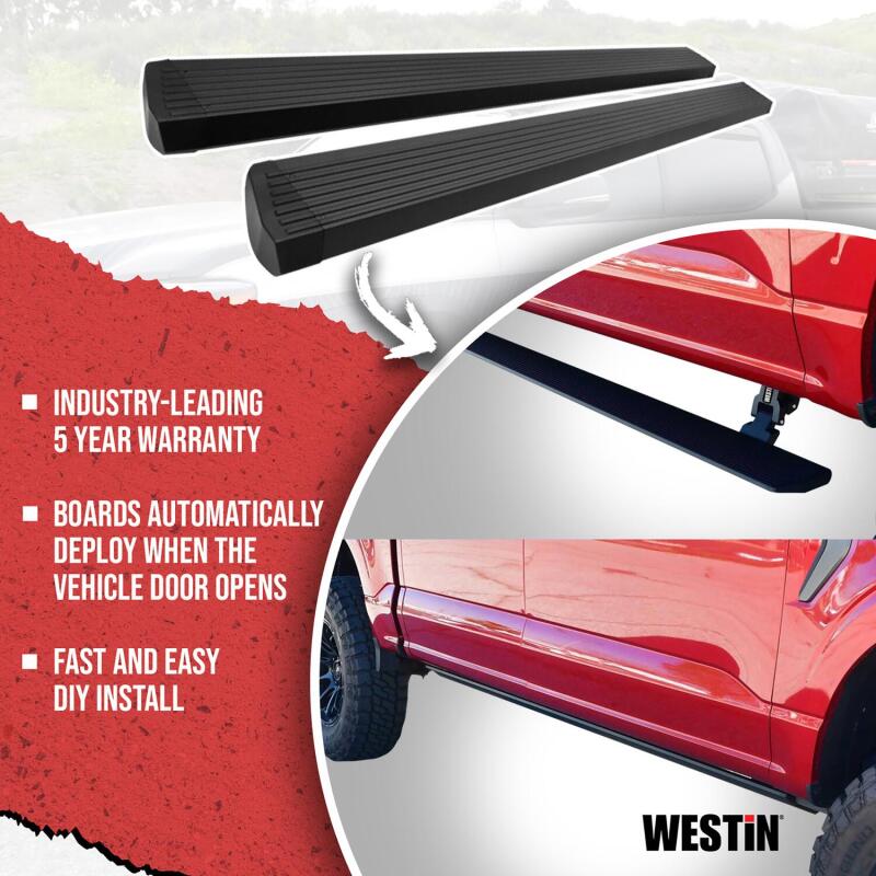 Westin 22-23 Toyota Tundra Double Cab Pro-e Running Boards - Tex. Blk