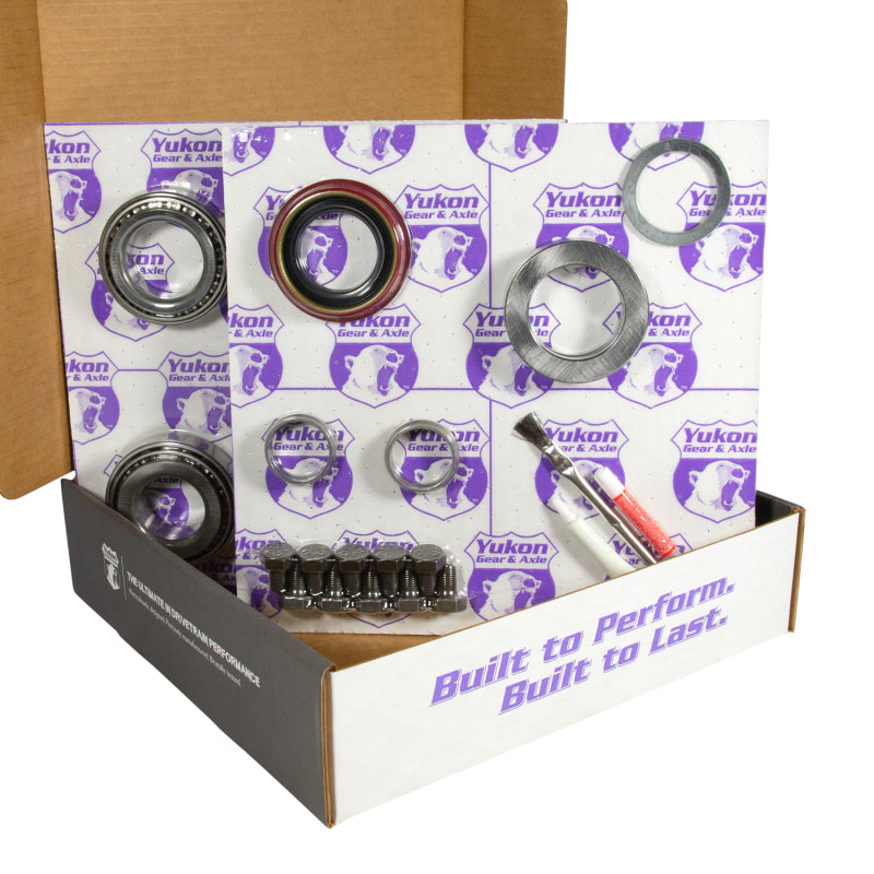 Yukon 8.8in Ford 3.27 Rear Ring & Pinion Install Kit 31 Spline Positraction 2.53in Axle Bearings