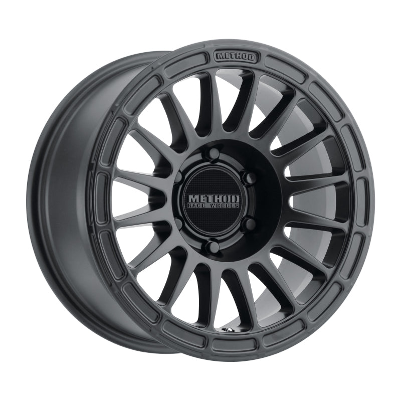 Method MR314 17x7.5 +25mm Offset 6x5.5 106.25mm CB Matte Black Wheel