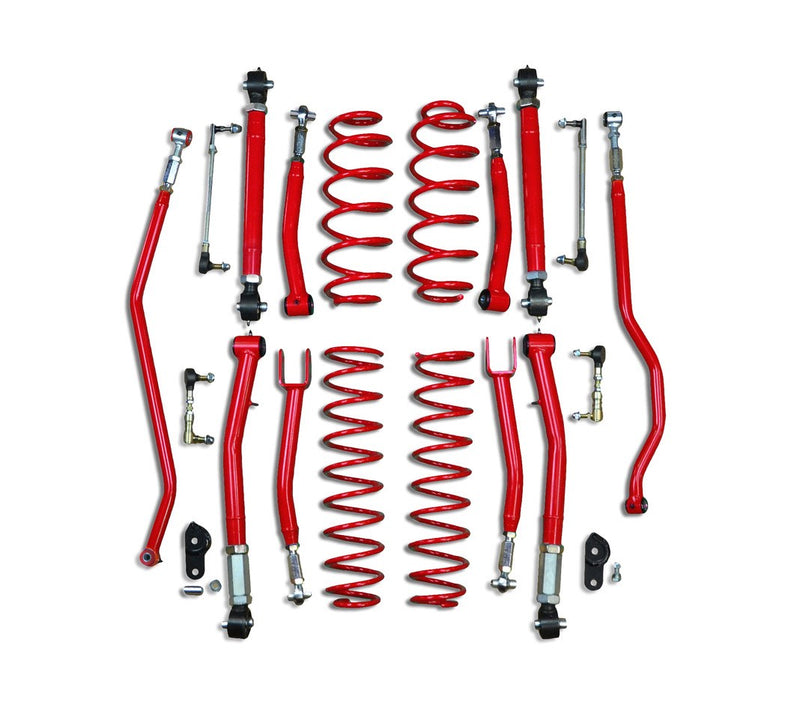 For Jeep Wrangler JL, 3.5 inch Lift Kit.  Double Adjustable.  Red Baron. 