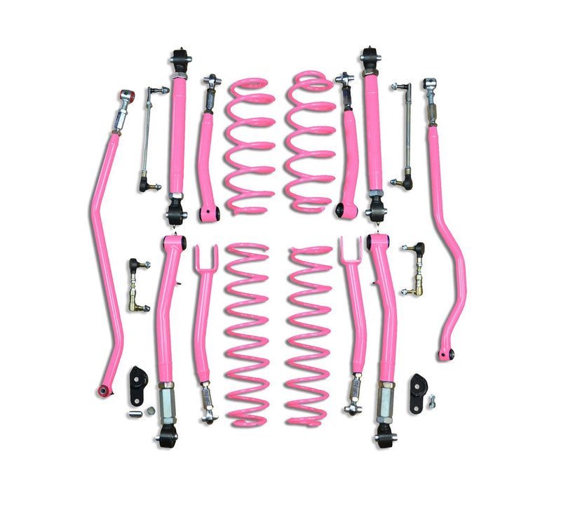 For Jeep Wrangler JL, 3.5 inch Lift Kit.  Double Adjustable.  Pinky. 