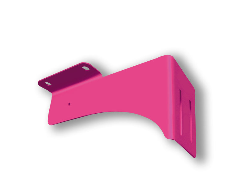 Fits Jeep Wrangler TJ, 1997-2006.  CB Dash Mount.  Hot Pink. 