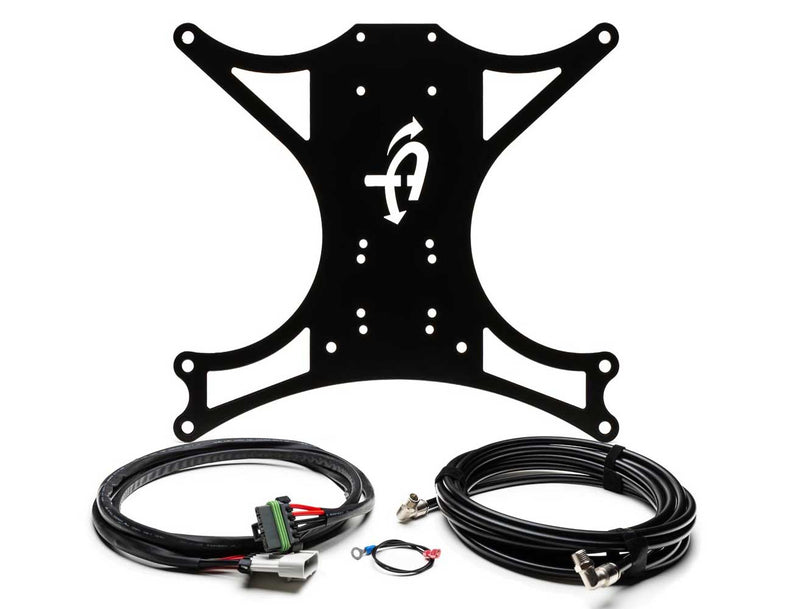 Jeep JK Air Compressor Bracket And Hardware For 07-18 Wrangler JK Under Seat for ARB Dual Air Air Compressor Black UP Down Air