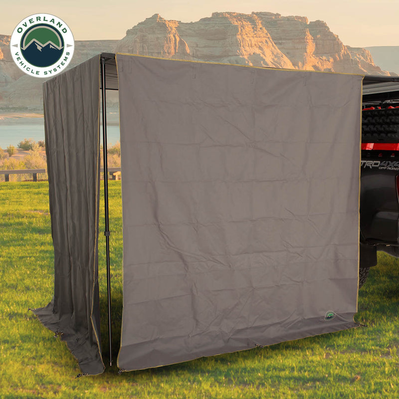 Nomadic 6.5 Foot Awning Shade Wall Overland Vehicle Systems