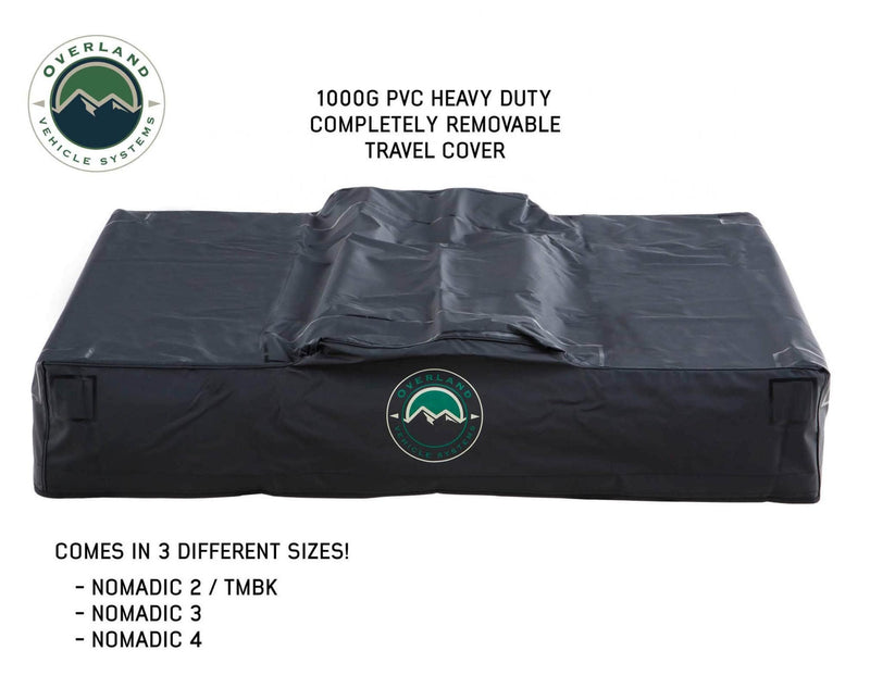 TMBK 3 Person Roof Top Tent with Green Rain Fly Overland Vehicle Systems